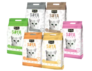 [CAT LITTER SALE] Kit Cat Soya Clump Cat Litter 7L (Mixable Flavours)