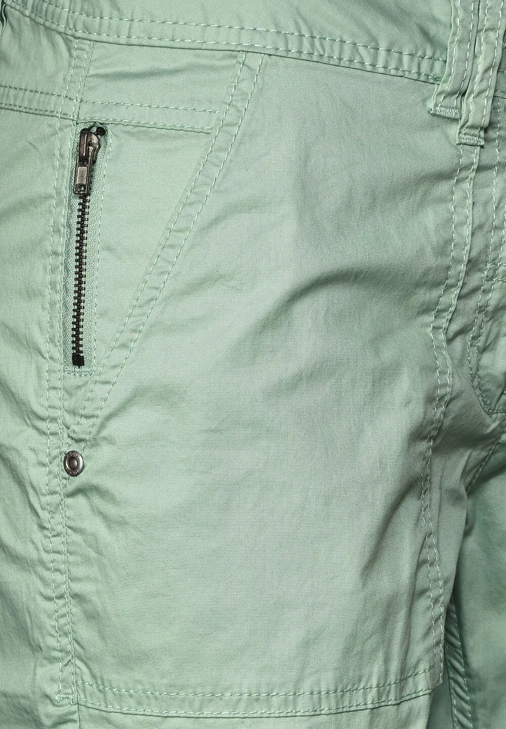 CECIL skinny trousers, pastel green