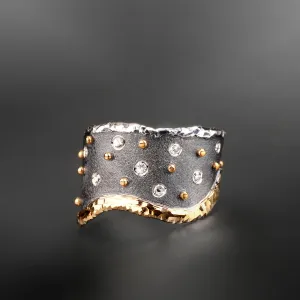 Celestial Shower Diamond Ring by Margisa