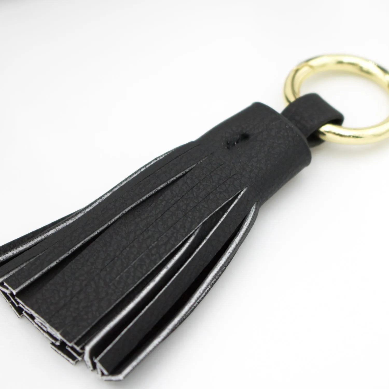 Cell Phone Crossbody - Clear Bag with Black and Gold Accents