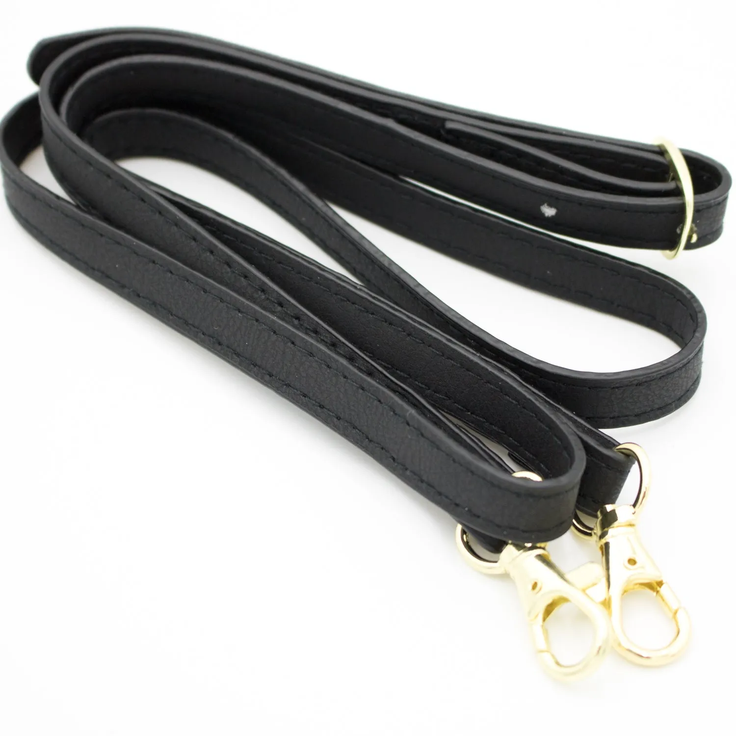 Cell Phone Crossbody - Clear Bag with Black and Gold Accents