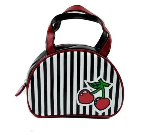 Cherry With Stripes Handbag