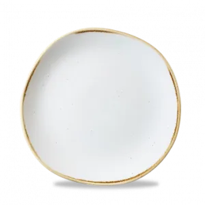 CHURCHILL SUPER VITRIFIED ORGANIC ROUND  PLATE 21 CM