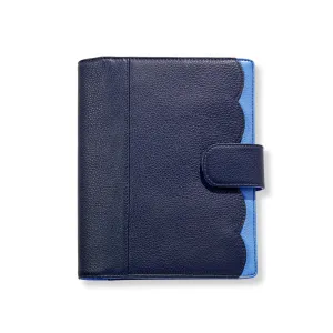 Circa Scalloped Leather Softolio