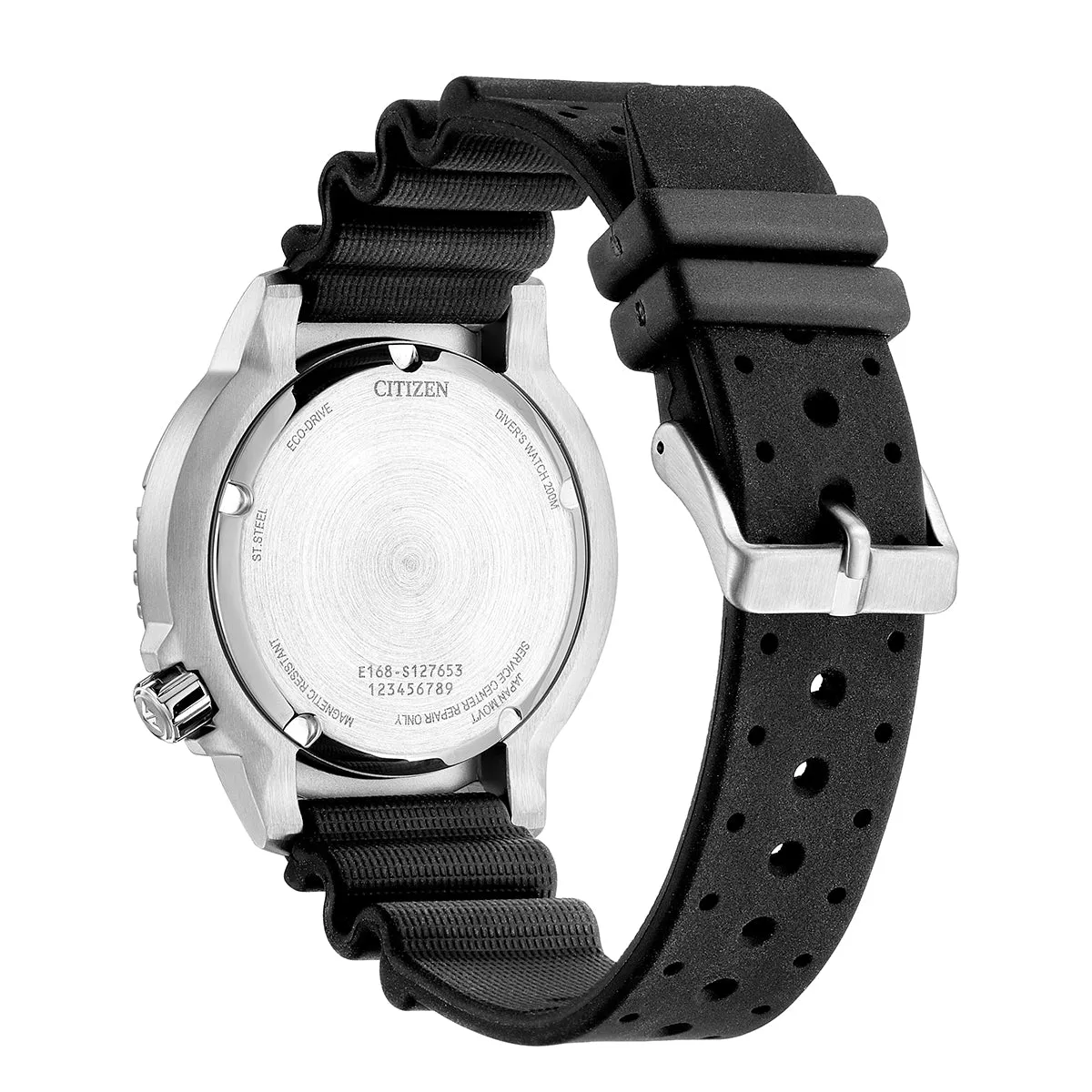 Citizen Promaster Marine Eco-Drive Men's Green Watch BN0154-01X