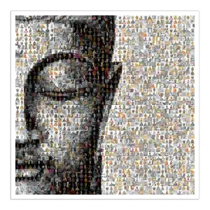 Clay Buddha BW