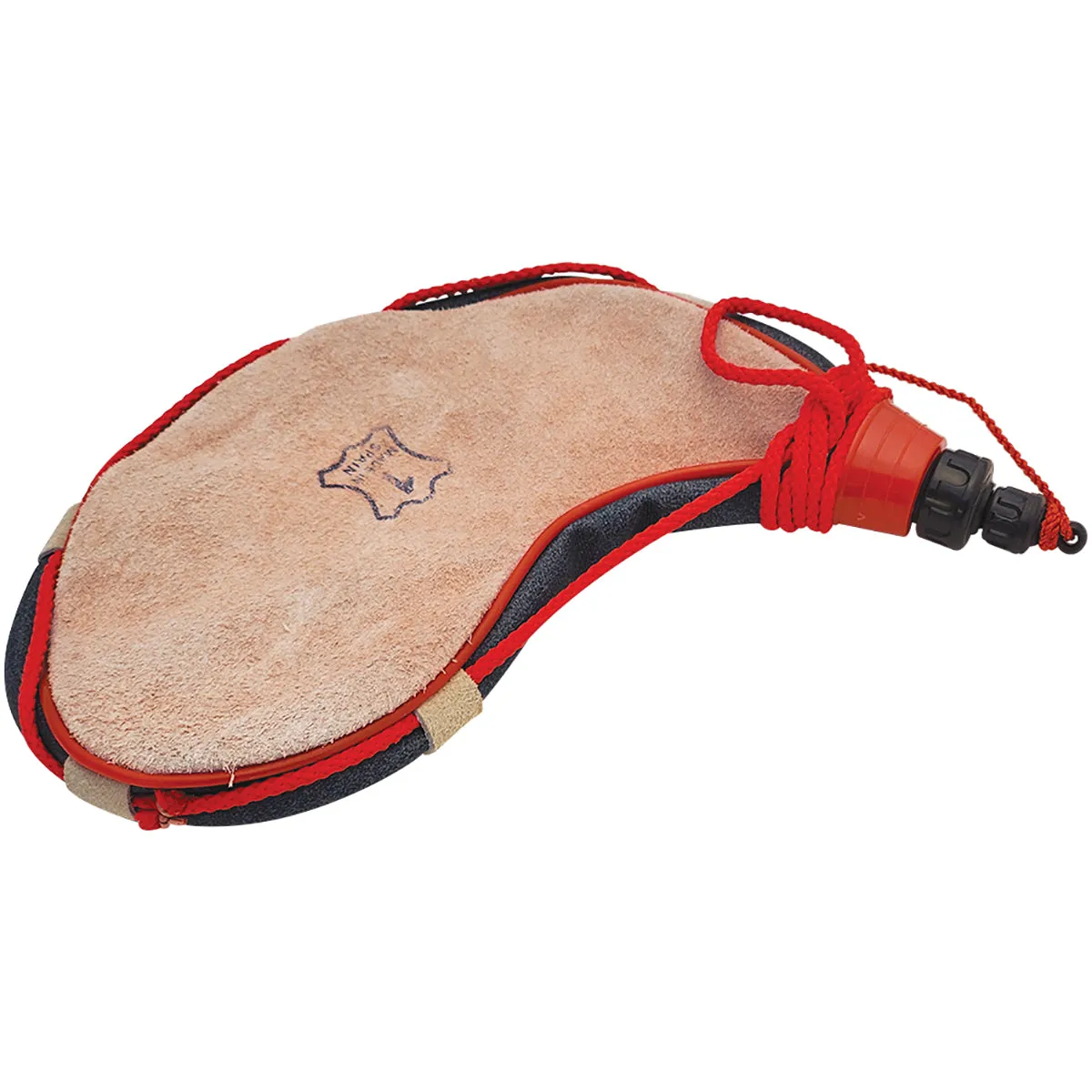 Coghlan's Bota Bag, Rugged Leather Spanish Wine Skin Heavy Poly Lining