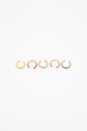 Colored Ear Cuff Green
