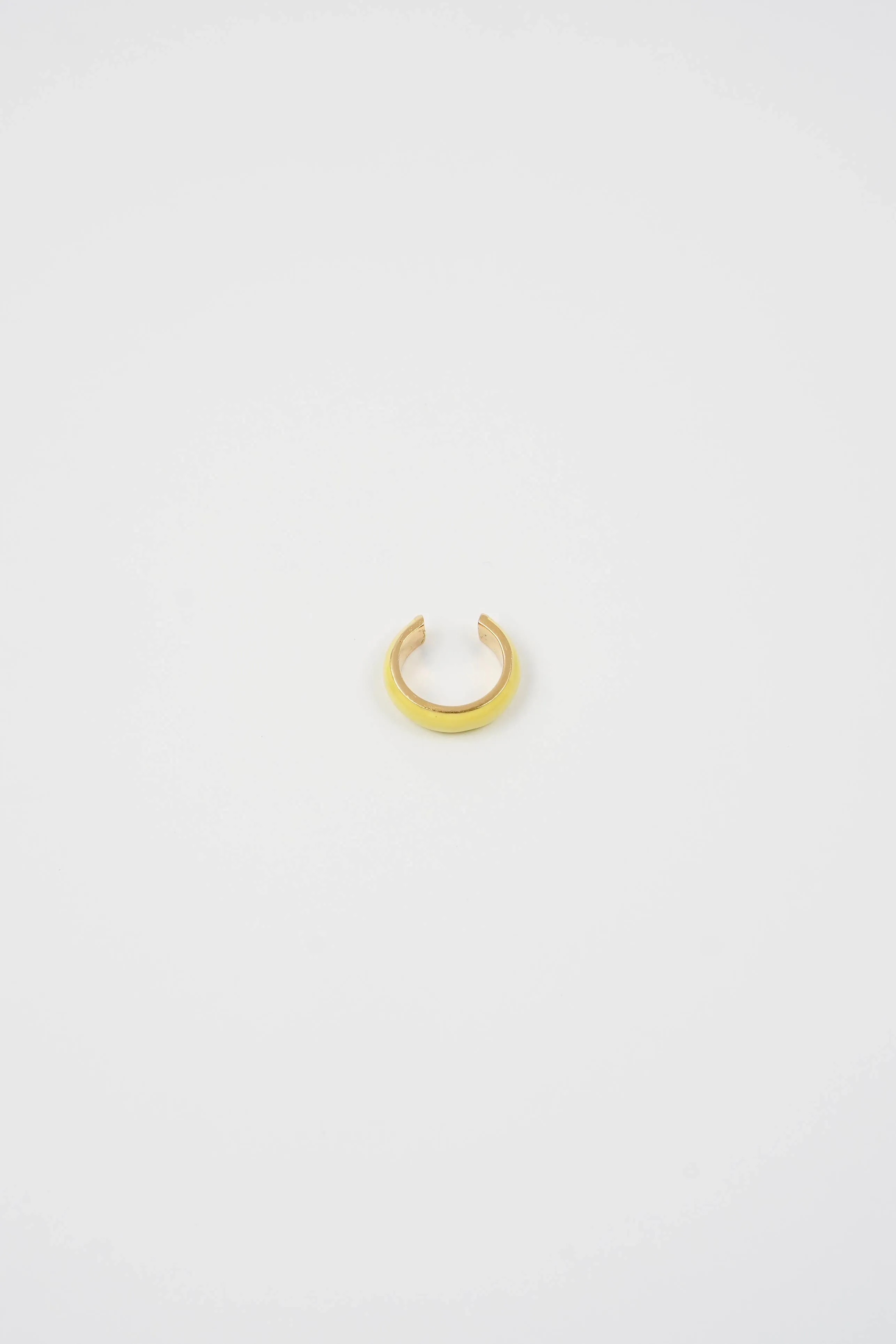 Colored Ear Cuff Yellow