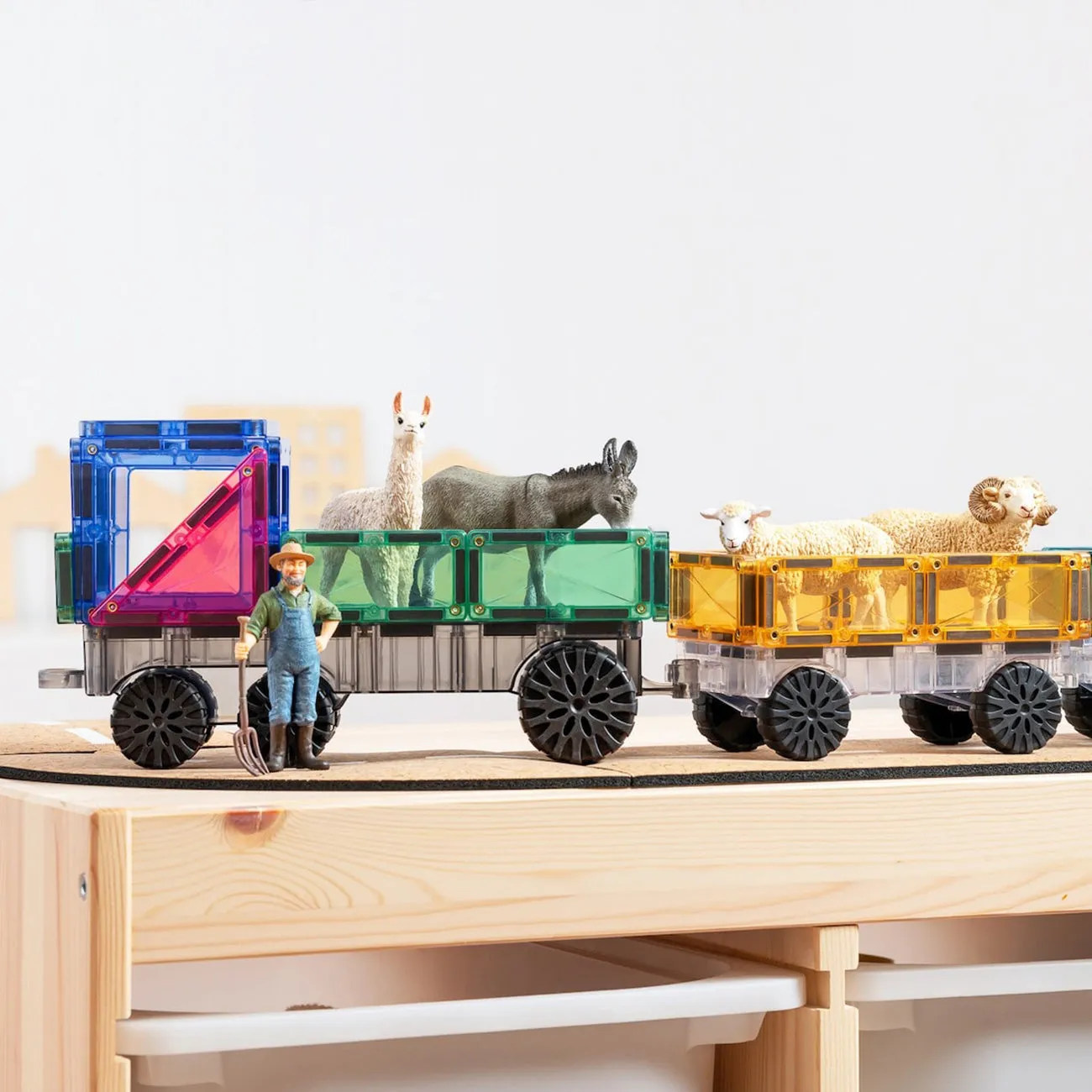 Connetix - Pastel Transport Pack (50 piece)