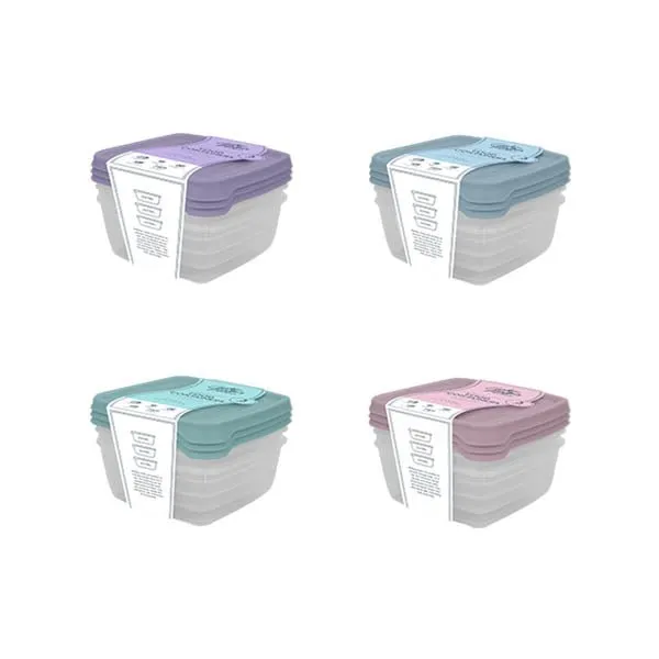 Cooke & Miller Pastel Food Containers 3