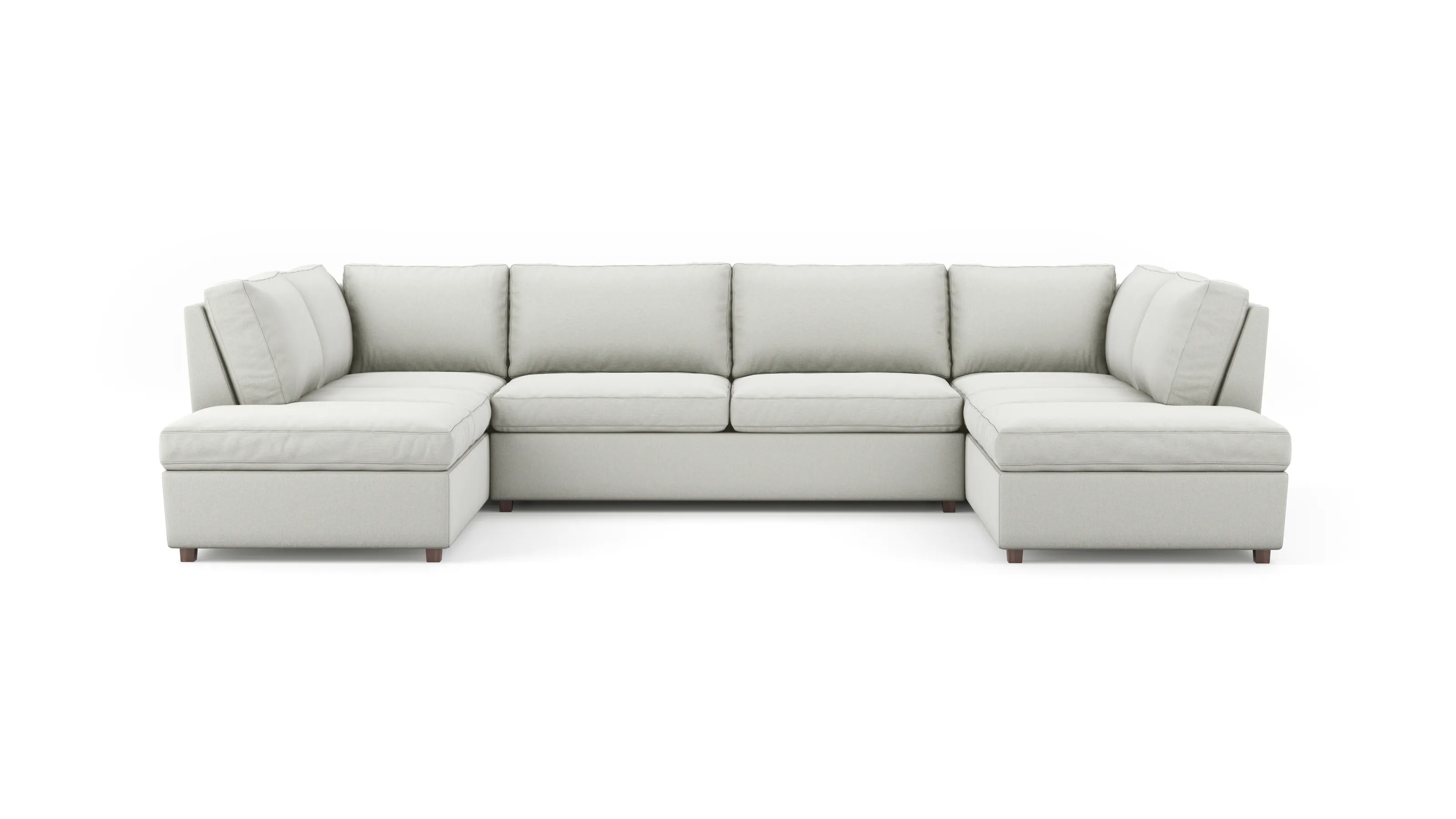 Couch Potato Lite U-Shaped Bumper Sectional (70" x 145" x 70",Standard)