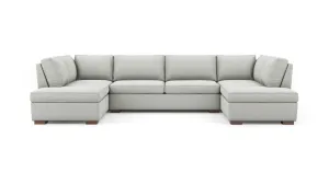 Couch Potato U-Shaped Bumper Sectional (Extra Deep) (105" x 151" x 105",Extra Deep)