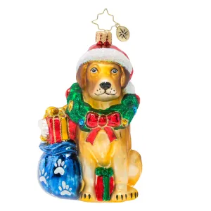 CR, Noble Yellow Lab, 1020001, Christopher Radko