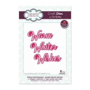 Creative Expressions - Noble Expressions  Winter Wishes Craft Die*
