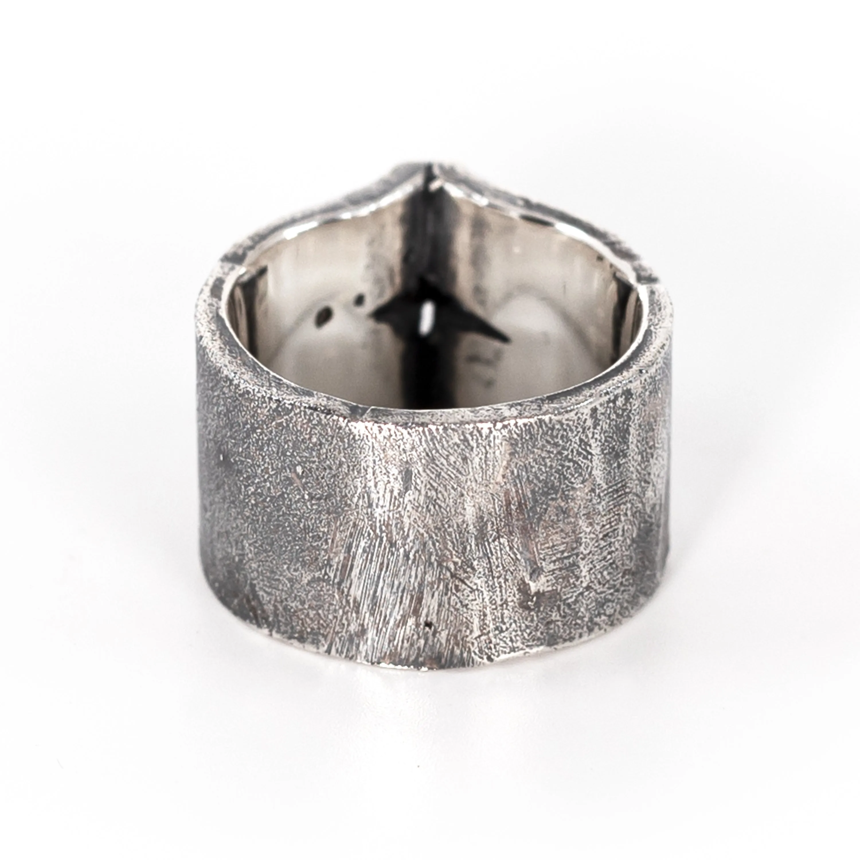 Crevice Diamond Ring