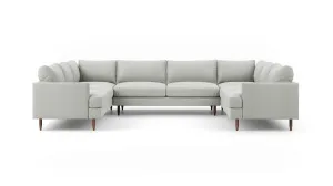 Crowd Pleaser U-Shaped Sectional (80" x 139" x 80")