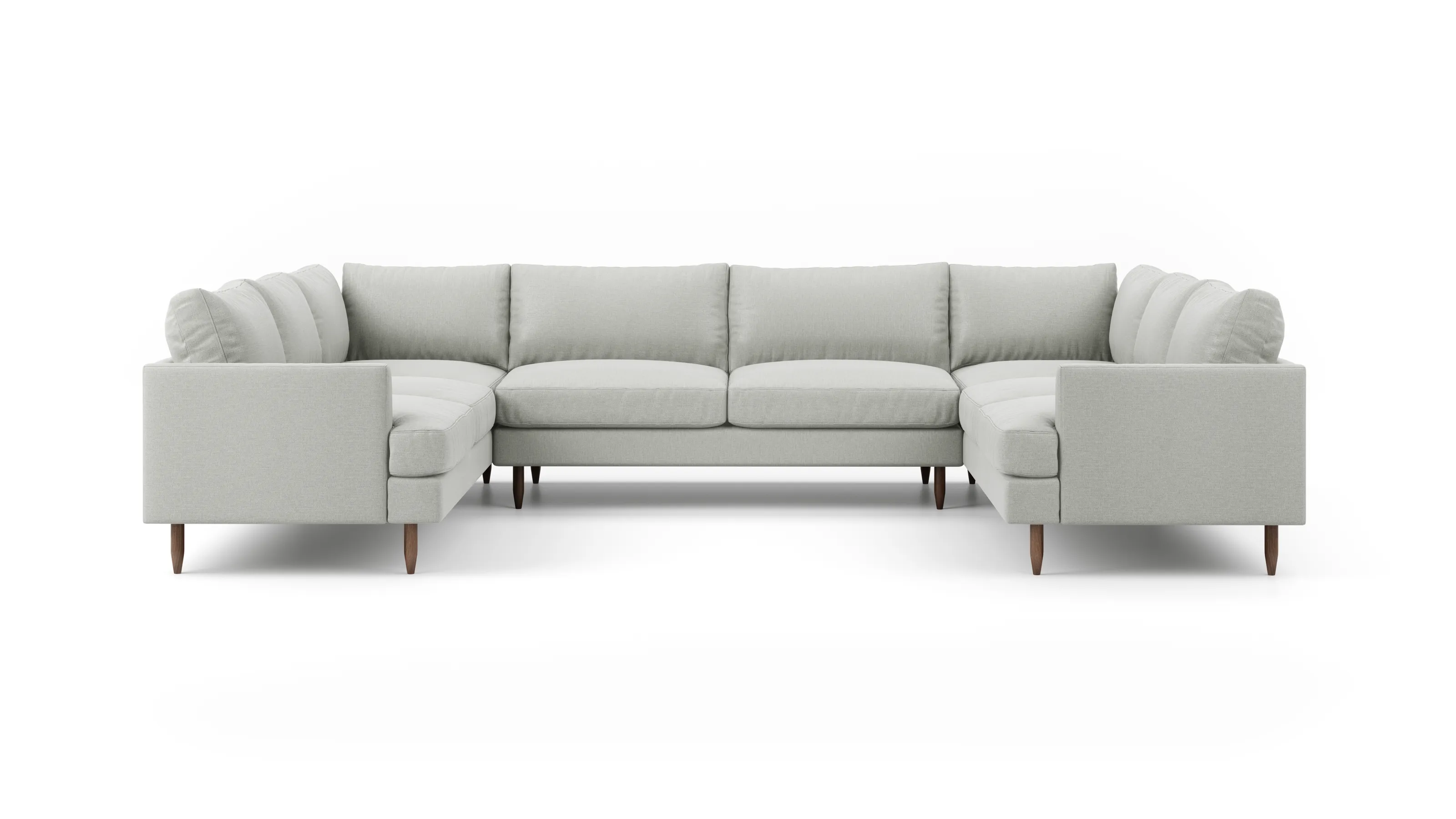 Crowd Pleaser U-Shaped Sectional (80" x 139" x 80")