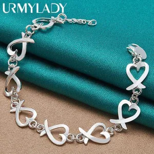 Cute Noble Heart Bracelet