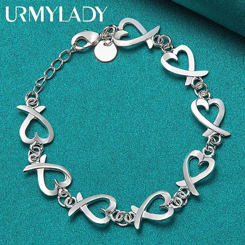 Cute Noble Heart Bracelet
