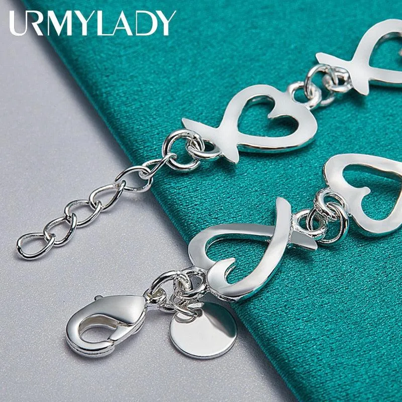 Cute Noble Heart Bracelet