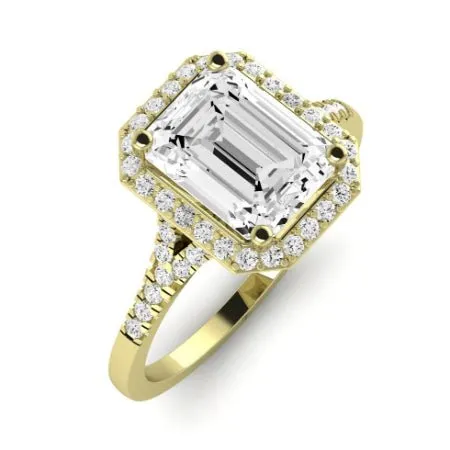 Desert Rose - GIA Natural Oval Diamond Bridal Set