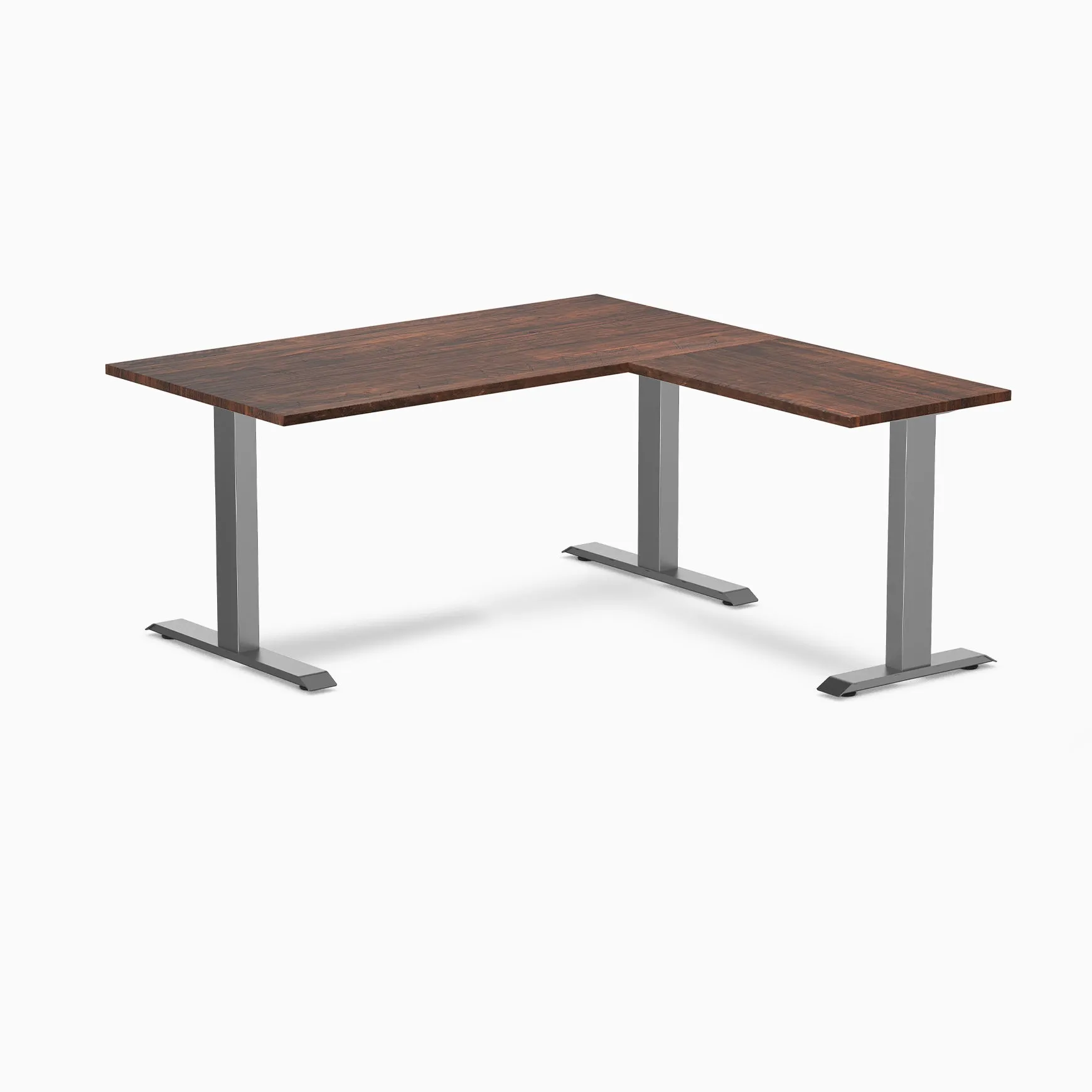 Desky Zero Softwood L-Shape Office Desk