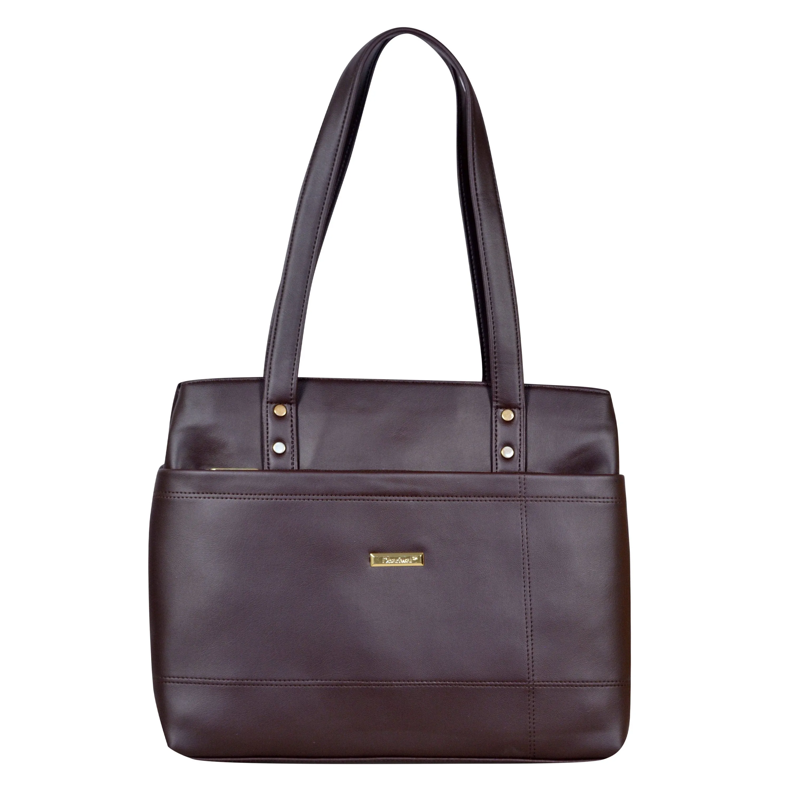 Dhariwal Multi Compartment Twin Handle Ladies Handbag LAD-9901