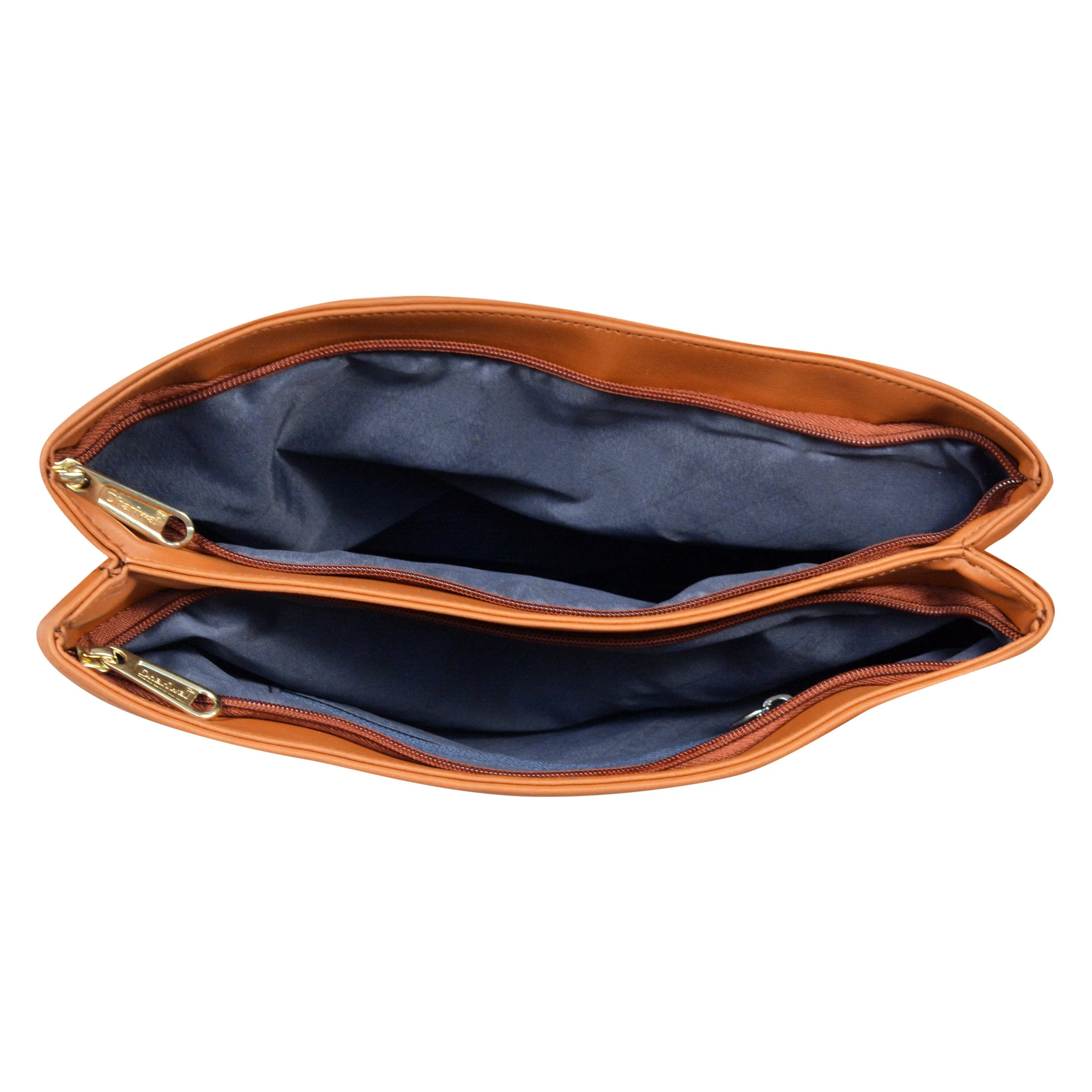 Dhariwal Multi Compartment Twin Handle Ladies Handbag LAD-9901