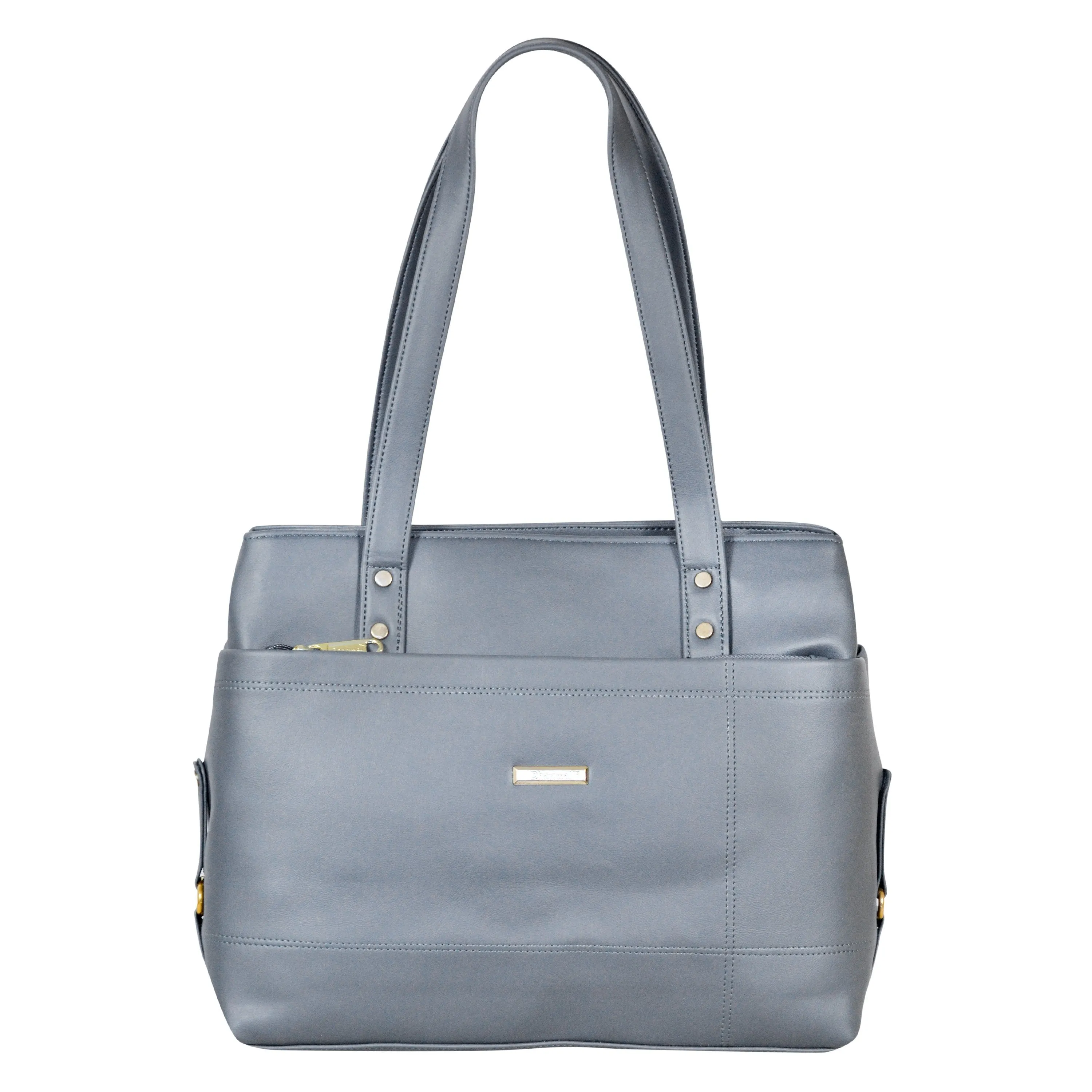 Dhariwal Multi Compartment Twin Handle Ladies Handbag LAD-9901