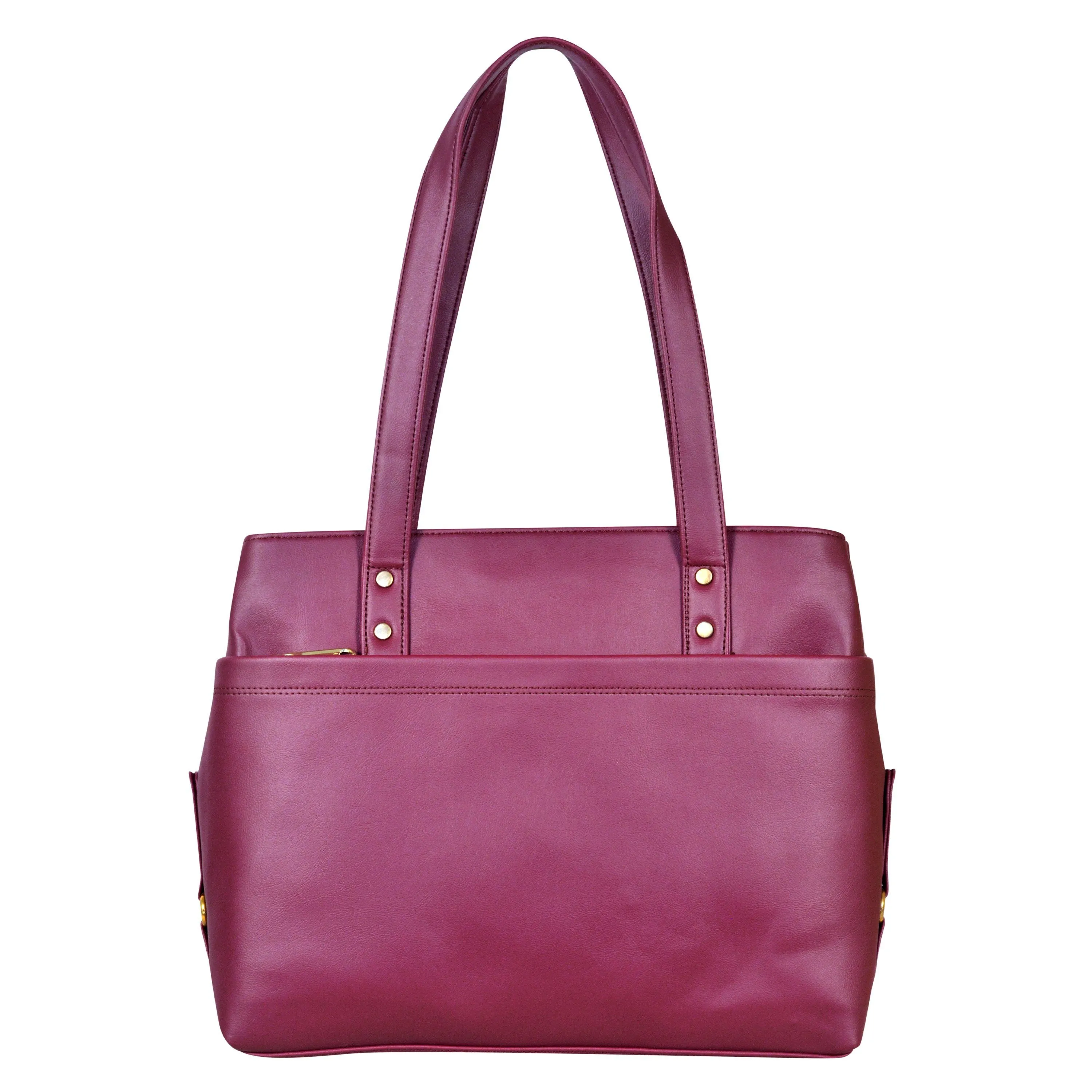 Dhariwal Multi Compartment Twin Handle Ladies Handbag LAD-9901