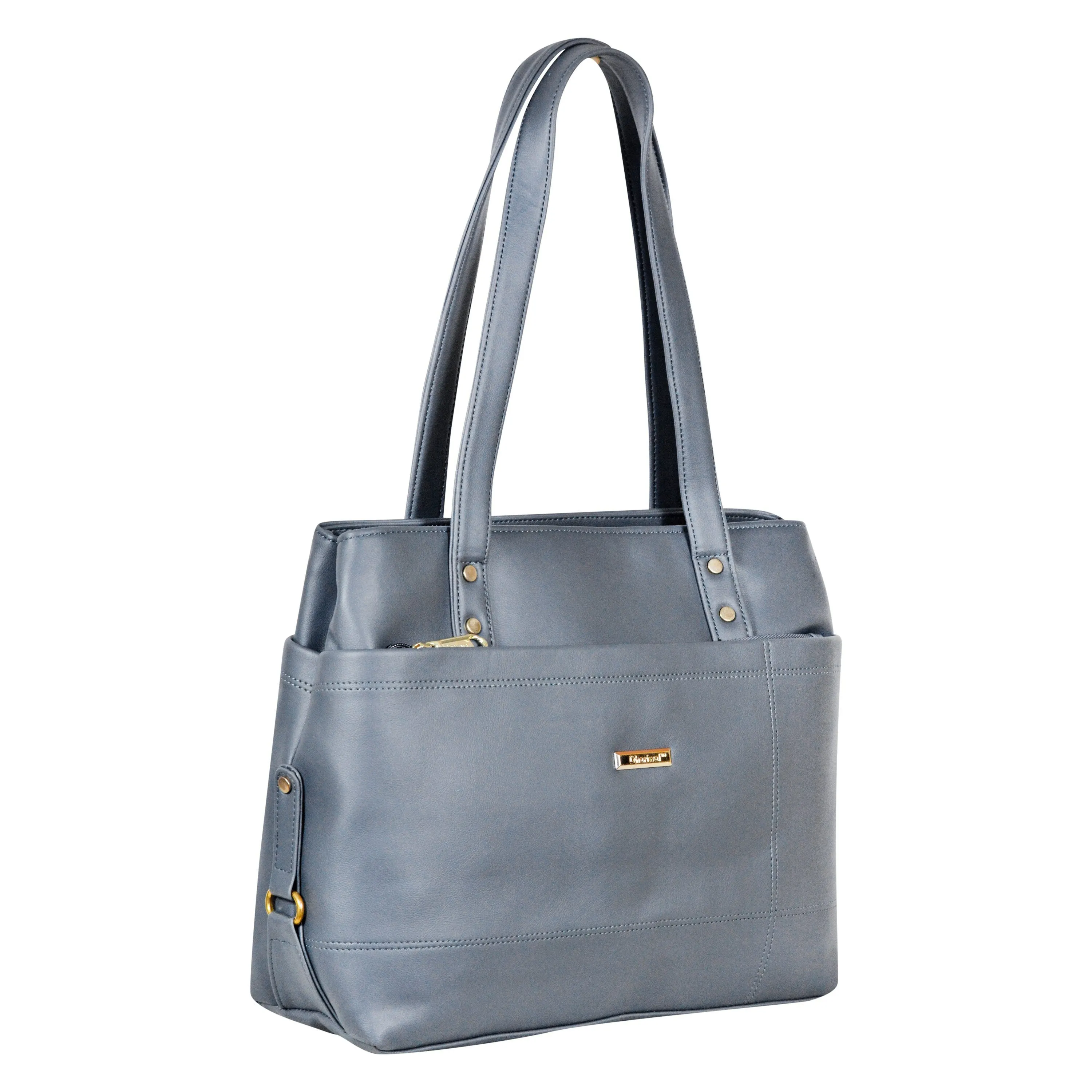 Dhariwal Multi Compartment Twin Handle Ladies Handbag LAD-9901