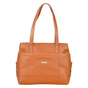 Dhariwal Multi Compartment Twin Handle Ladies Handbag LAD-9901