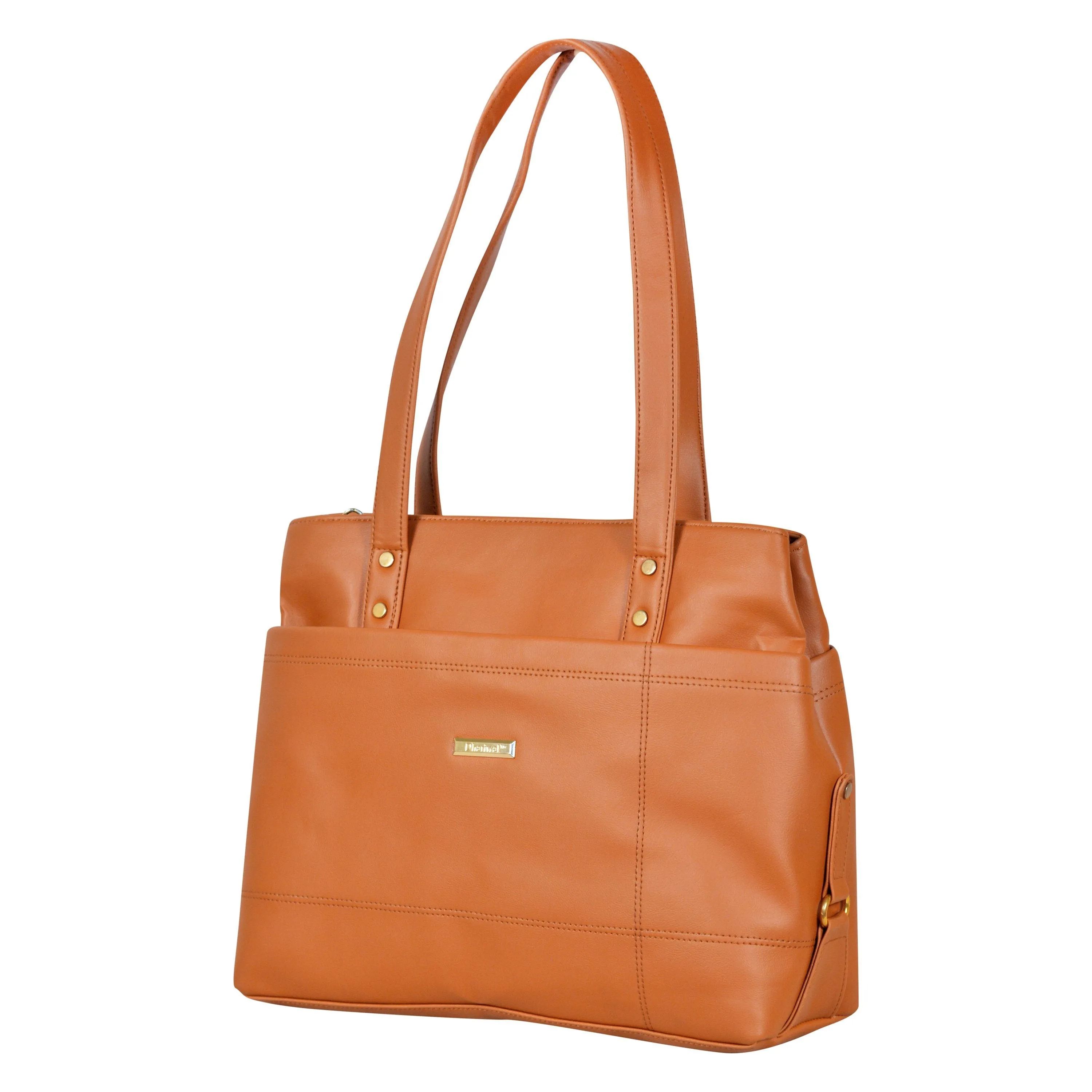 Dhariwal Multi Compartment Twin Handle Ladies Handbag LAD-9901