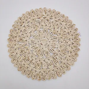Dining Table Mat Corn Husk Straw Place  Insulation Mats