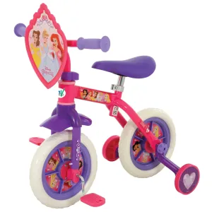 Disney Princess 2-in-1 10" Wheel Size Training Bike