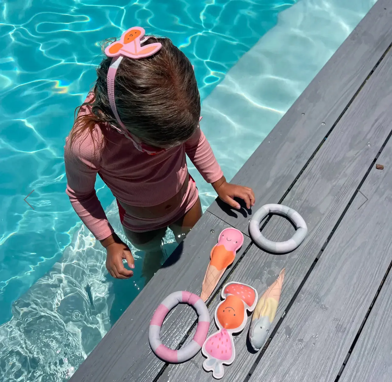 Dive Buddies Cotton Candy Multi Set of 6