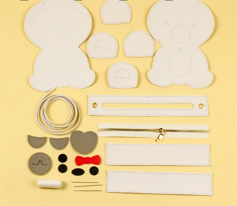 DIY Cartoon Cute Hand Woven Bag Material Pack