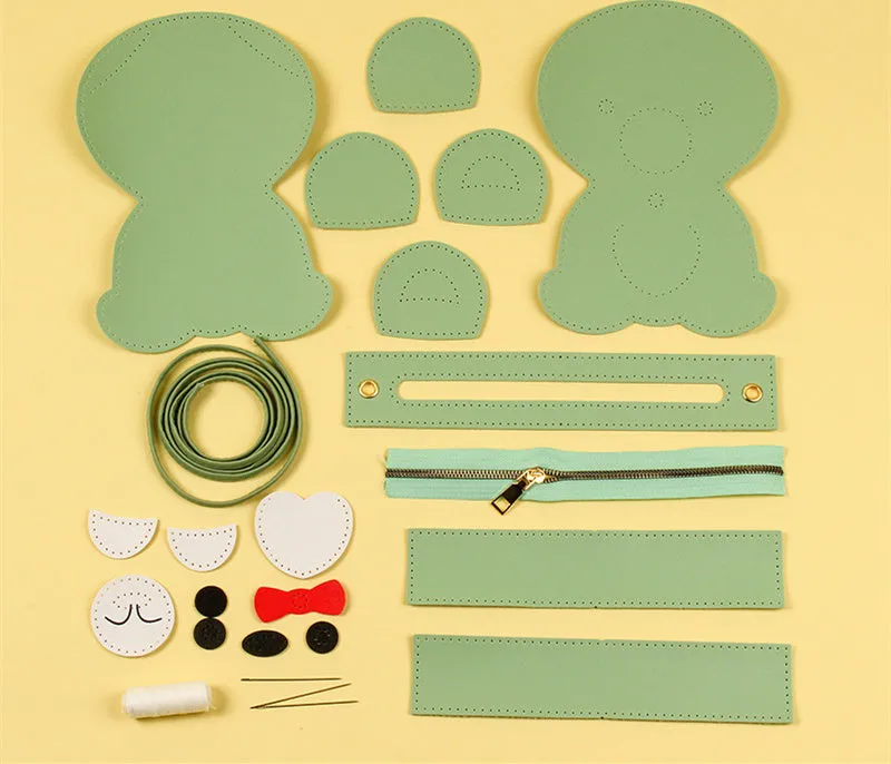 DIY Cartoon Cute Hand Woven Bag Material Pack