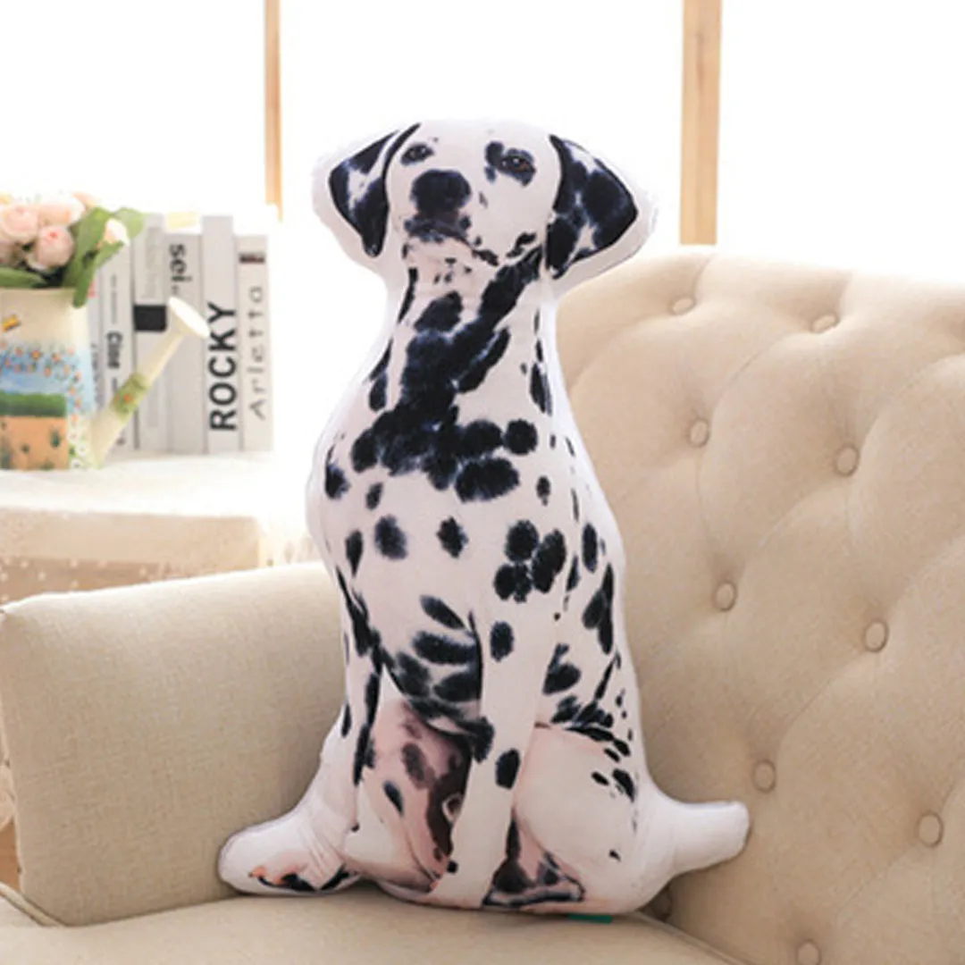 Dog Shaped Face Pillow