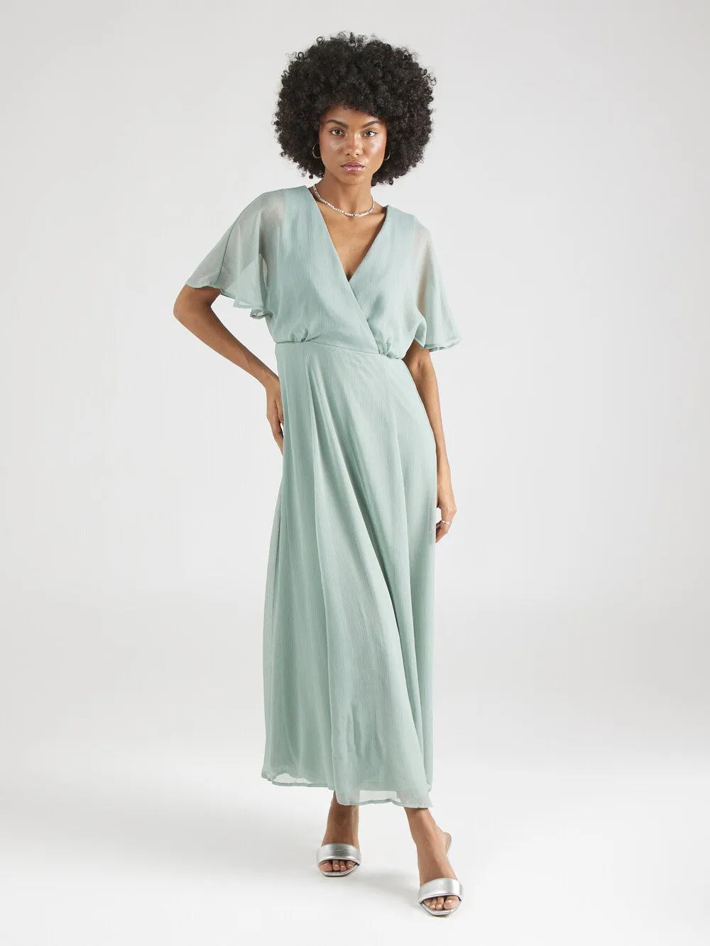 Dress Vila RILLA, pastel green