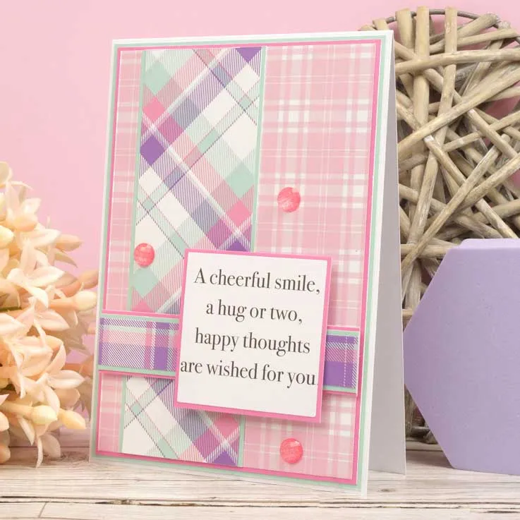 Duo Design Paper Pads - Pastel Plaids & Cheerful Check
