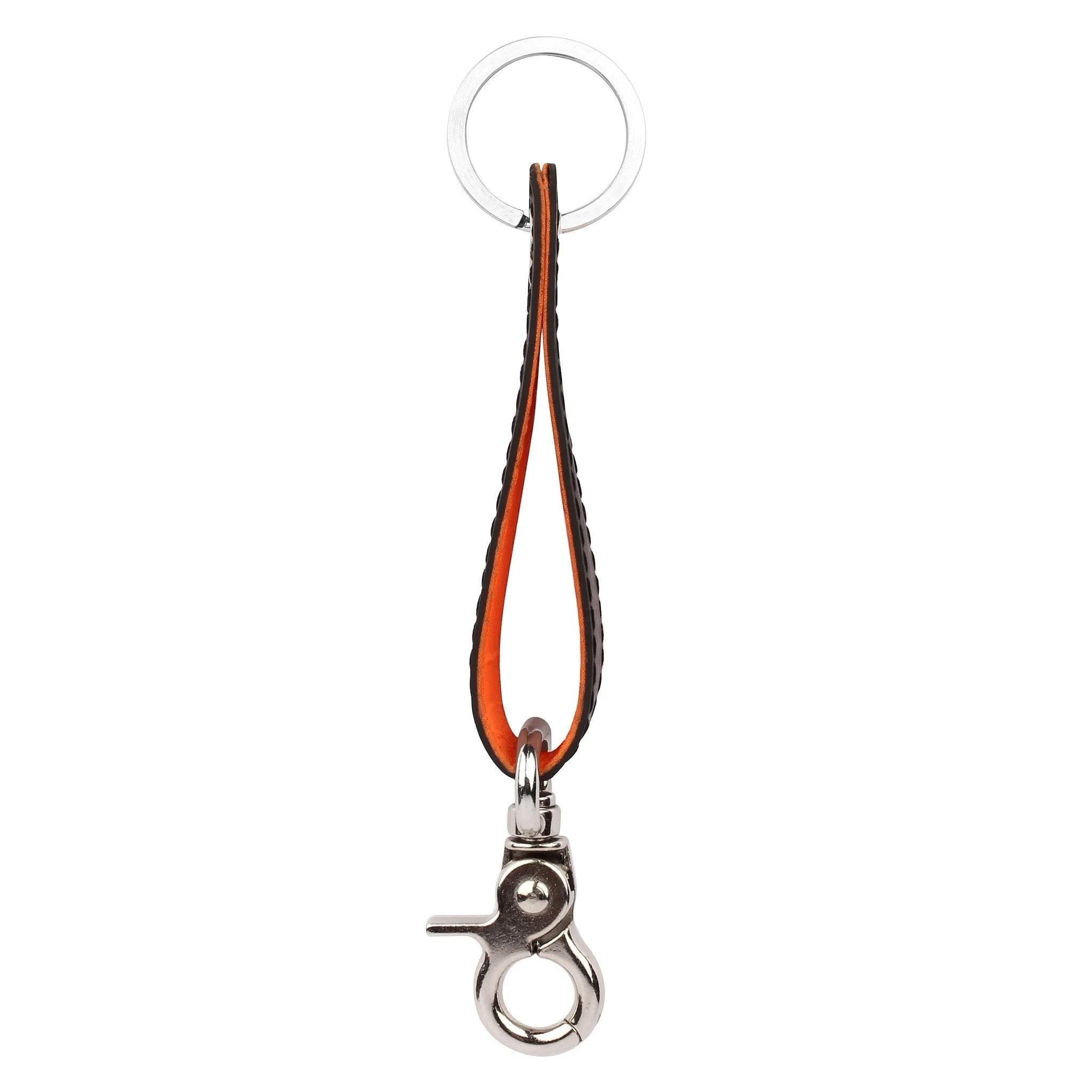Eco Friendly Upcycled Keyring with lobster claw lock