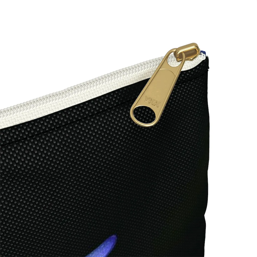 Electric Waterlily Zippered Accessory Pouch (FWS)