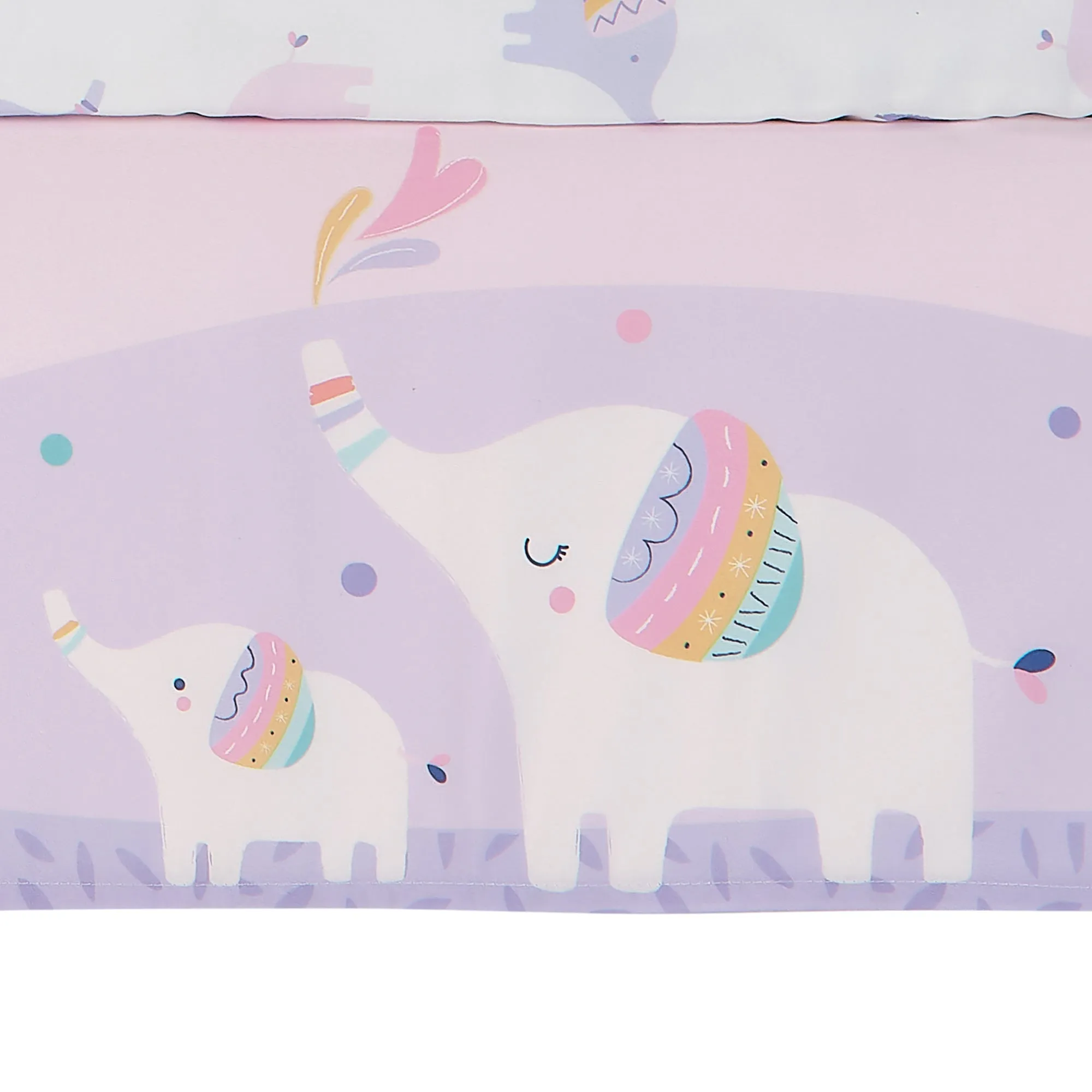 Elephant Dreams 5-piece Crib Bedding Set