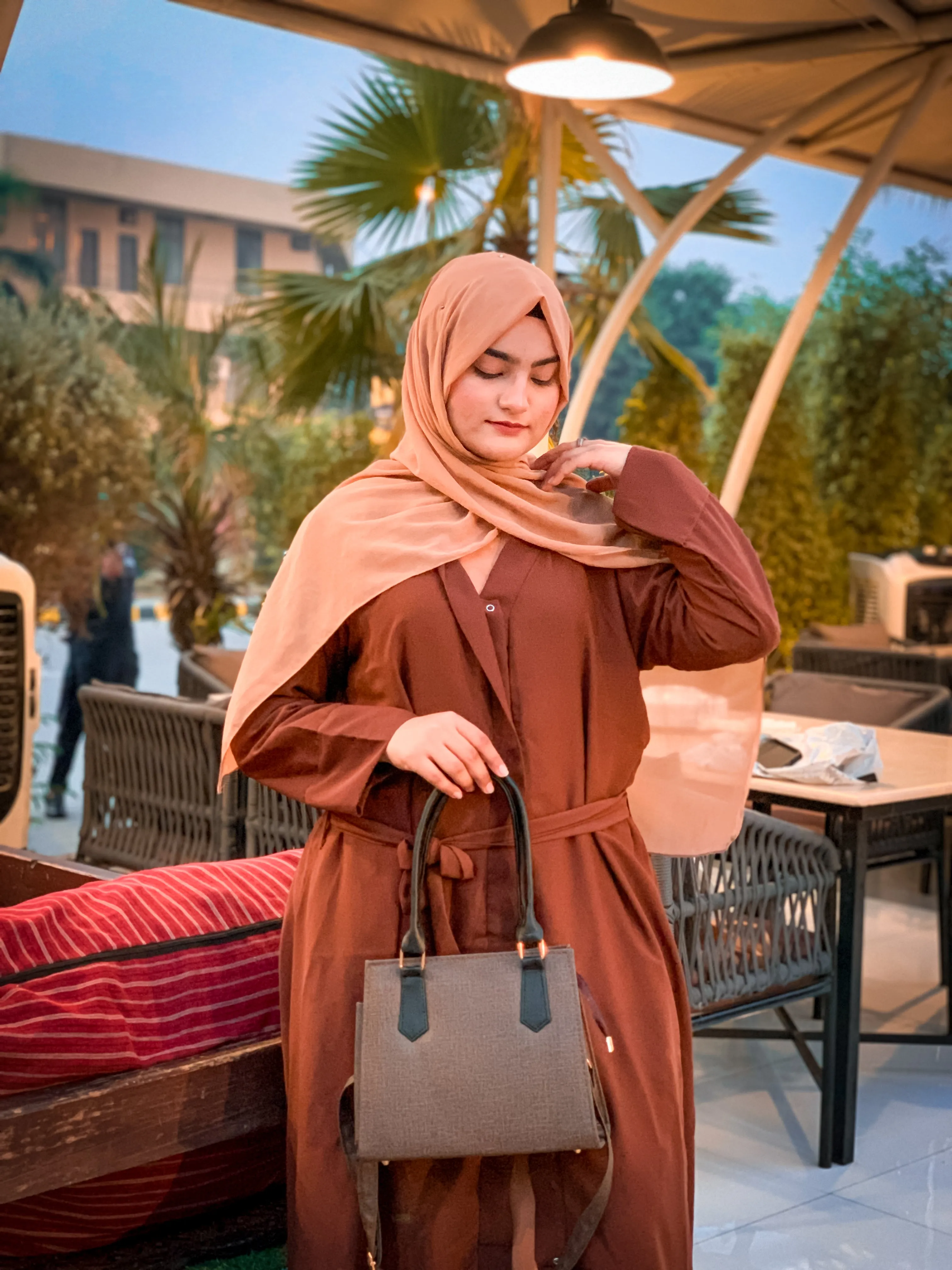 ELLIE BAG-BROWN