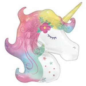 Enchanted Unicorn Supershape Balloon 33" | 1 ct