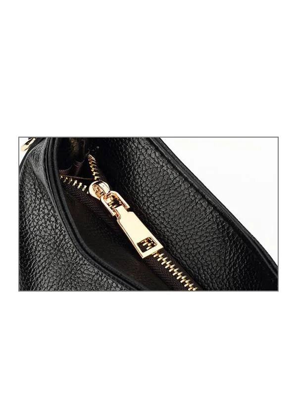 Fashion Litchi Pattern Handbag