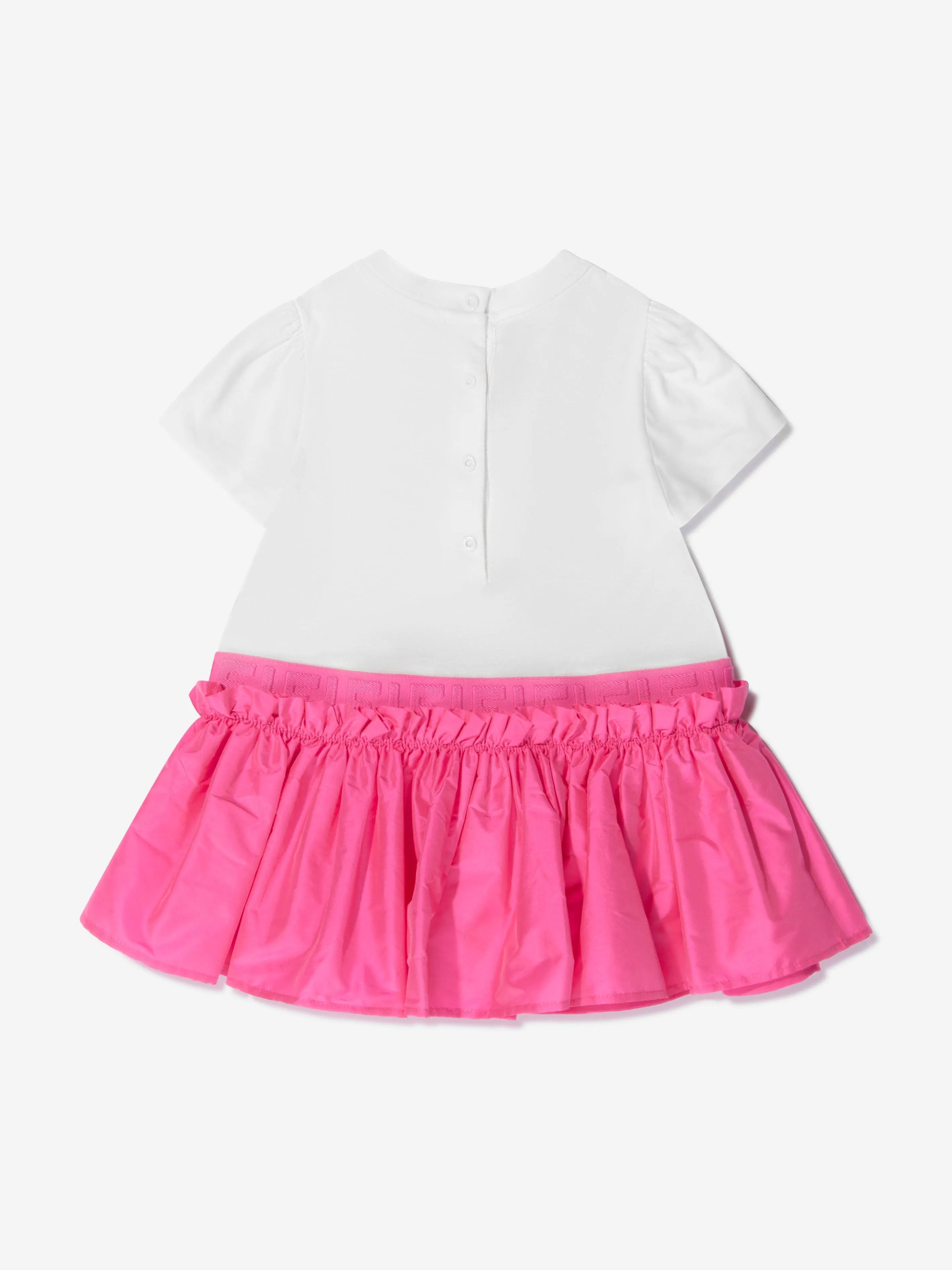 Fendi Baby Girls Cotton Logo Dress
