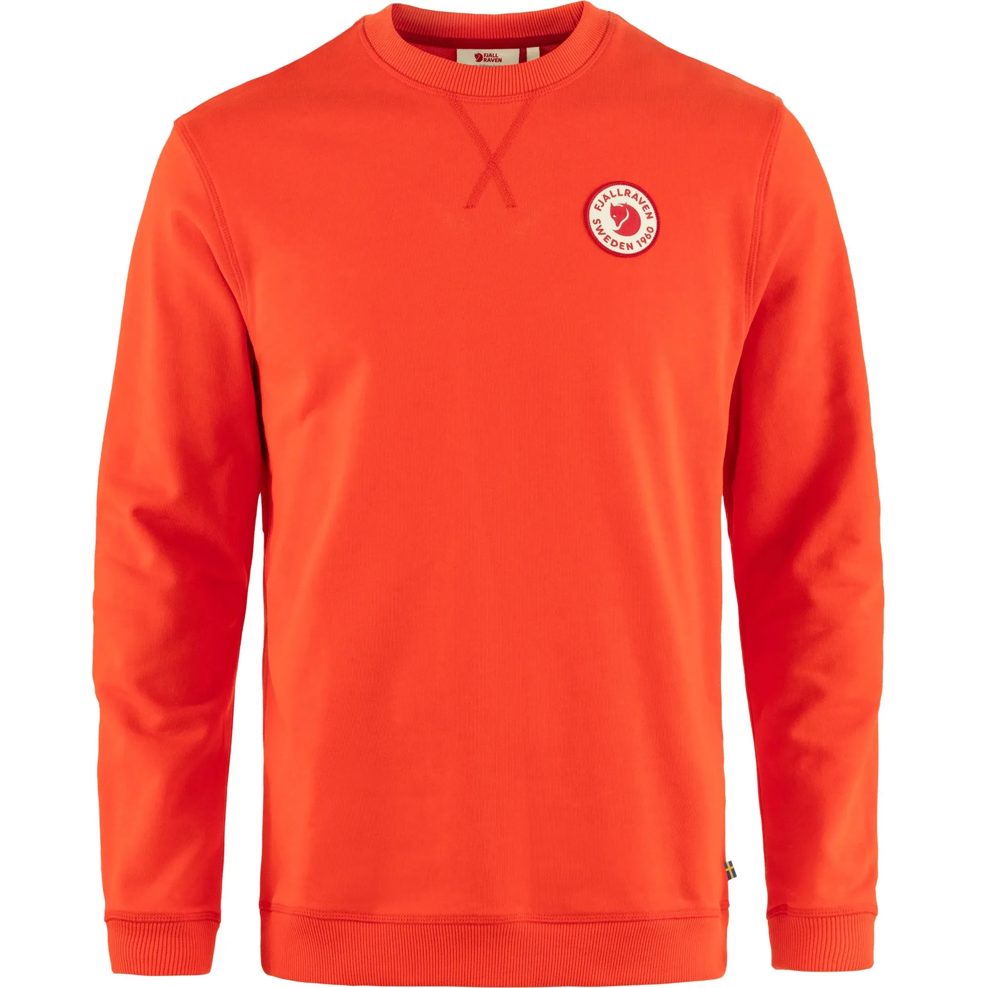 Fjällräven - 1960 Logo Badge Sweat - Flame Orange